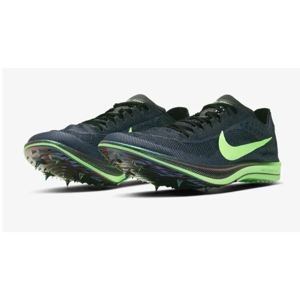 Nike ZoomX DragonFly Black Lime Blast Spiked Track Shoes Mens Size 4 CV0400-001